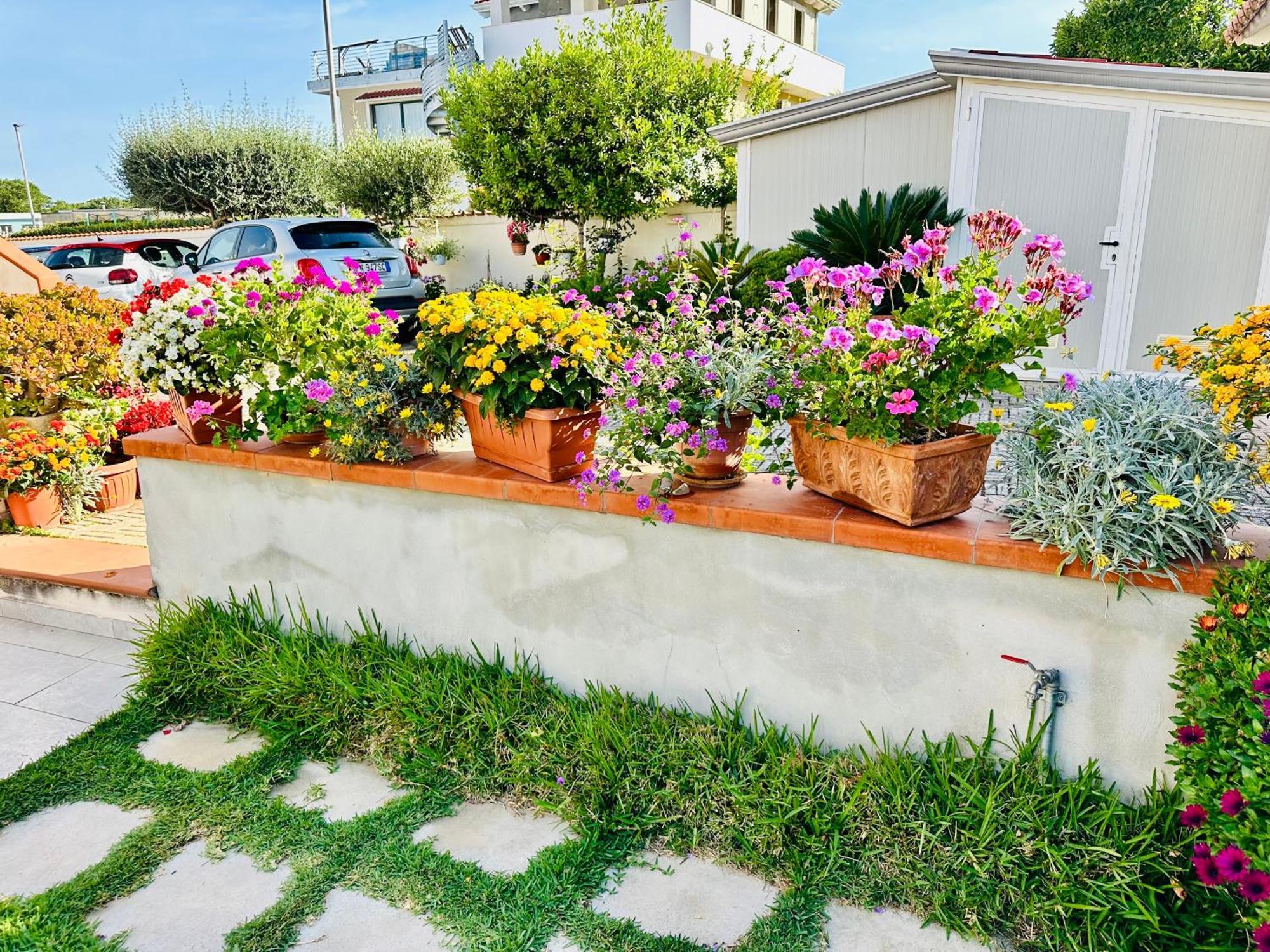 Invilla Bed&Breakfast - Quality Rooms Santa Maria di Castellabate Bagian luar foto
